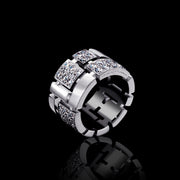 Cubism Pave diamond ring by Stefano Canturi